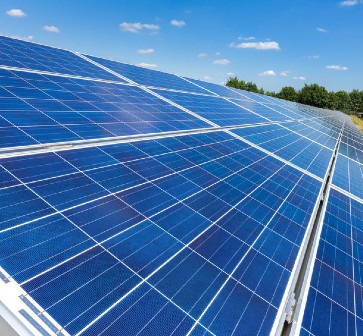 Antimony coated solar panels