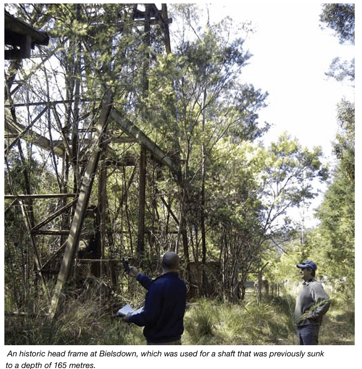 Wild Cattle Creek Mine Historic Head Frame
