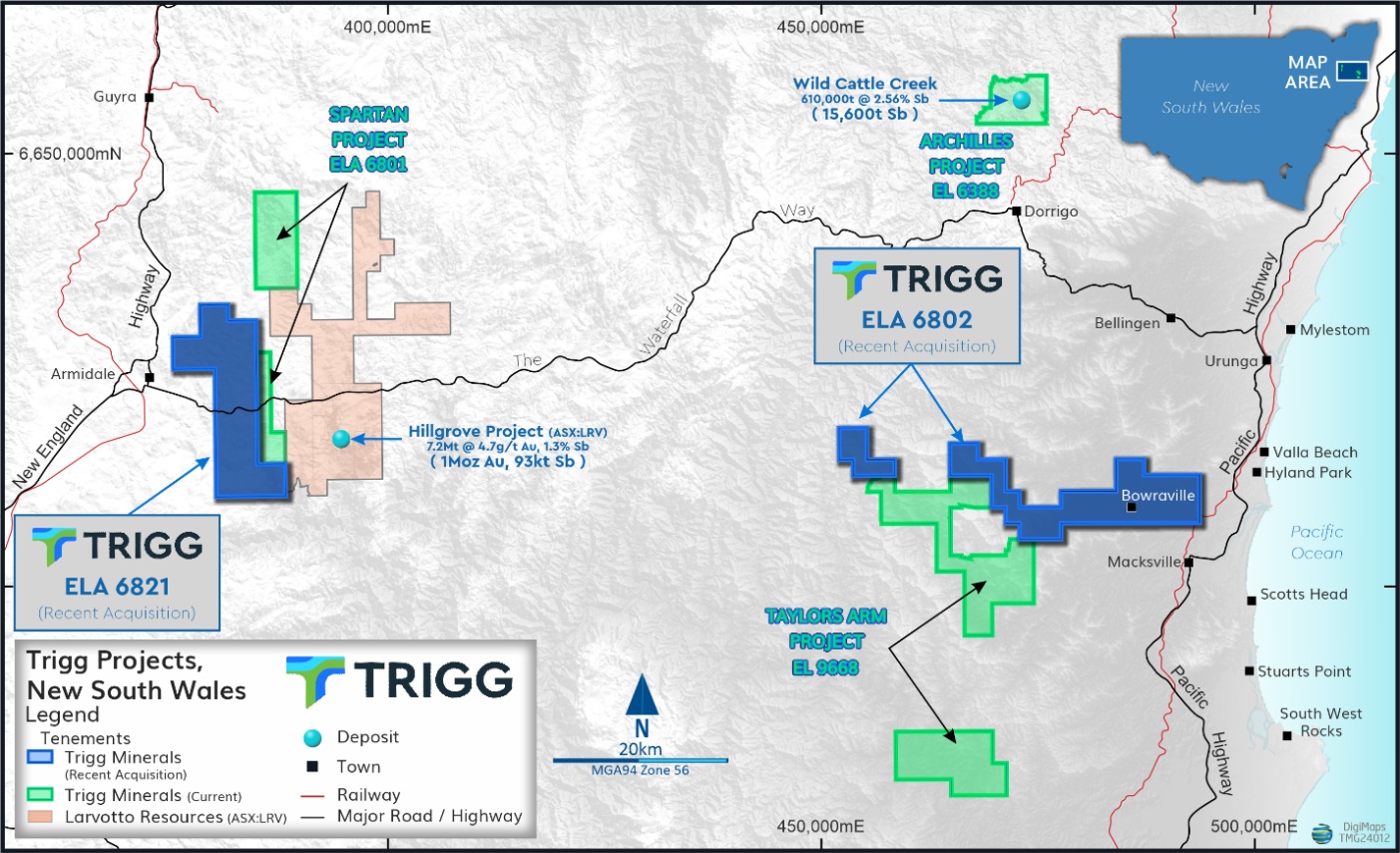 Trigg Minerals acquisition
