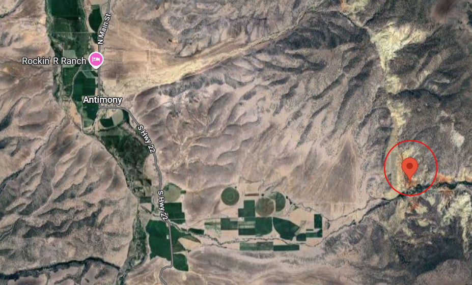 Antimony Canyon Deposit