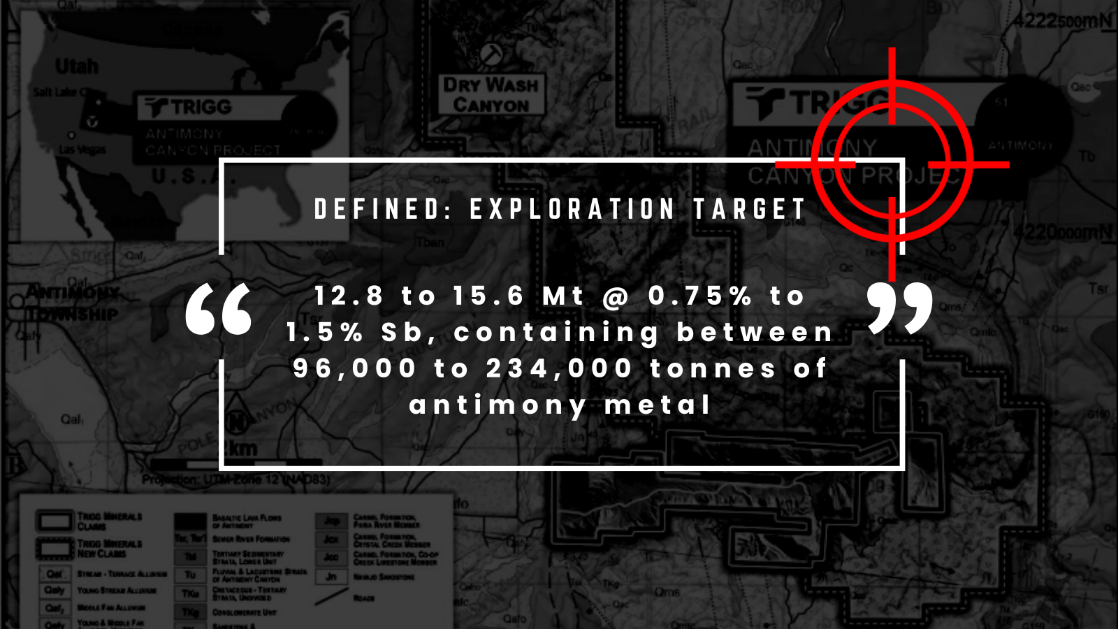 EXPLORATION TARGET Exploration target