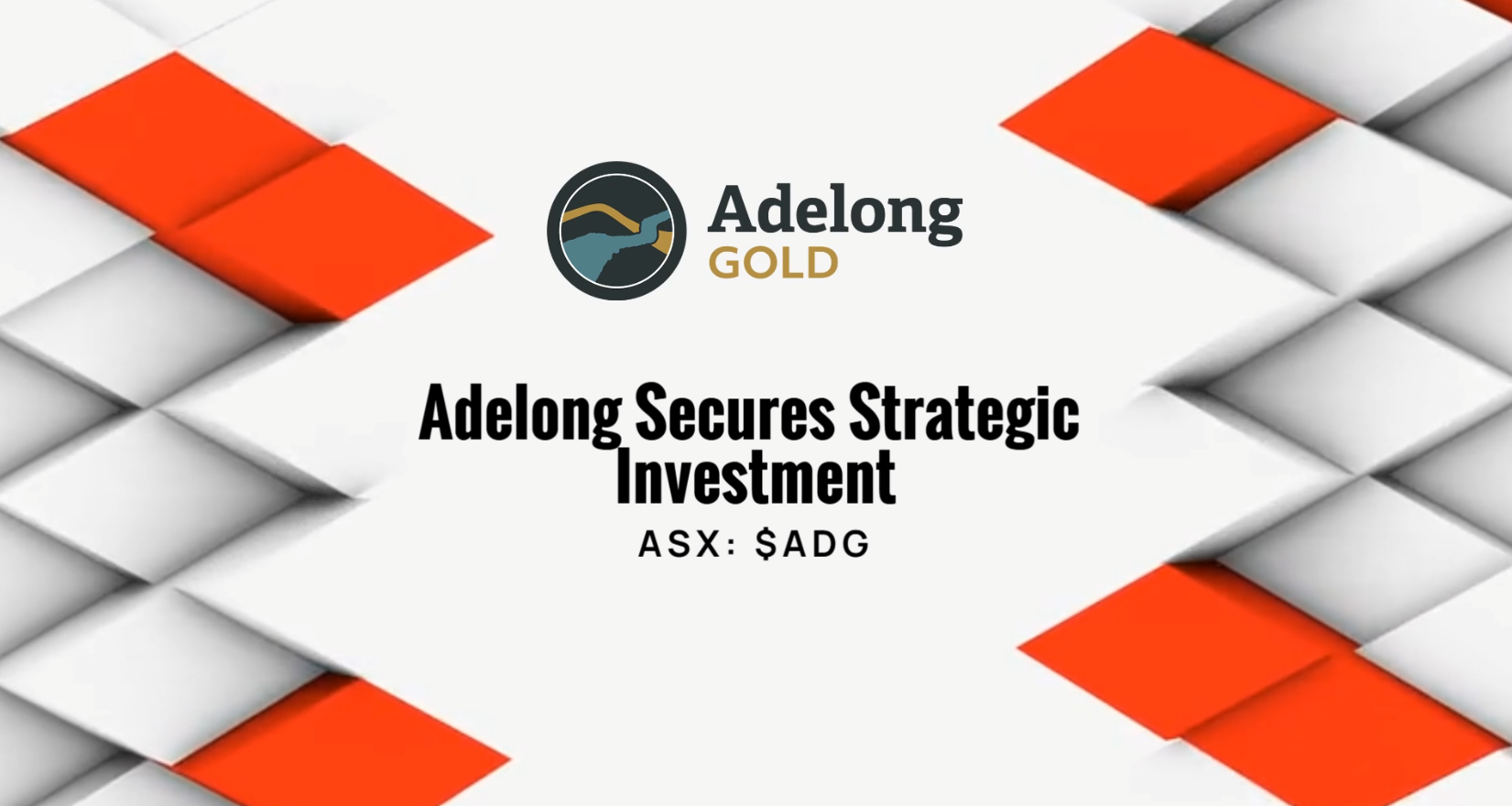 Adelong Gold Secures Strategic Investment