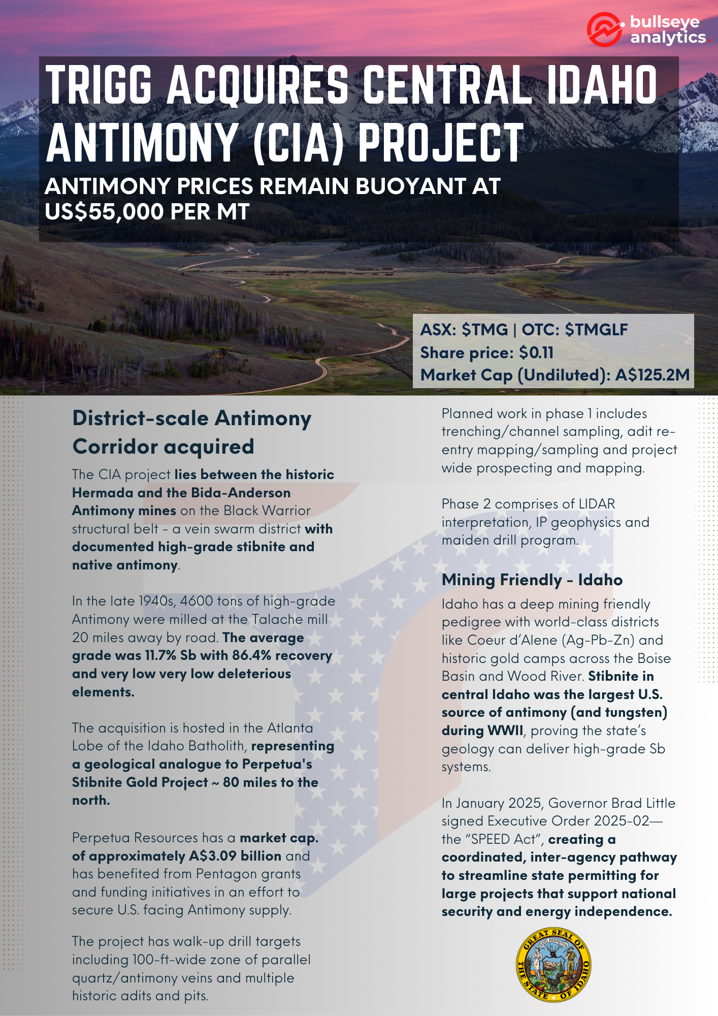 CIA Antimony Project
