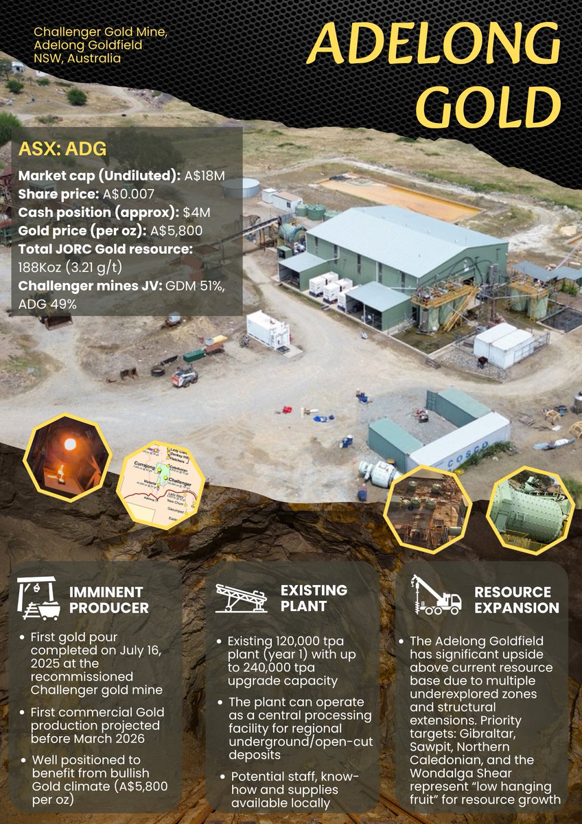 Challenger Gold Mine, Adelong Goldfield