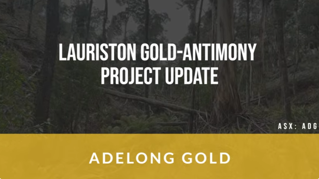 Adelong Gold Lauriston Project Update
