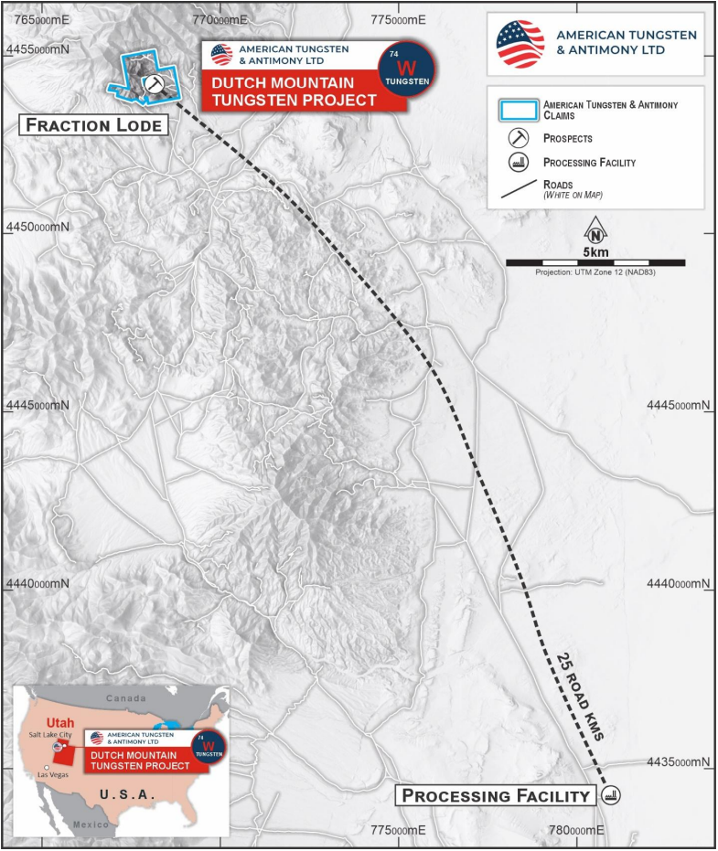 Dutch Mountain Tungsten Project