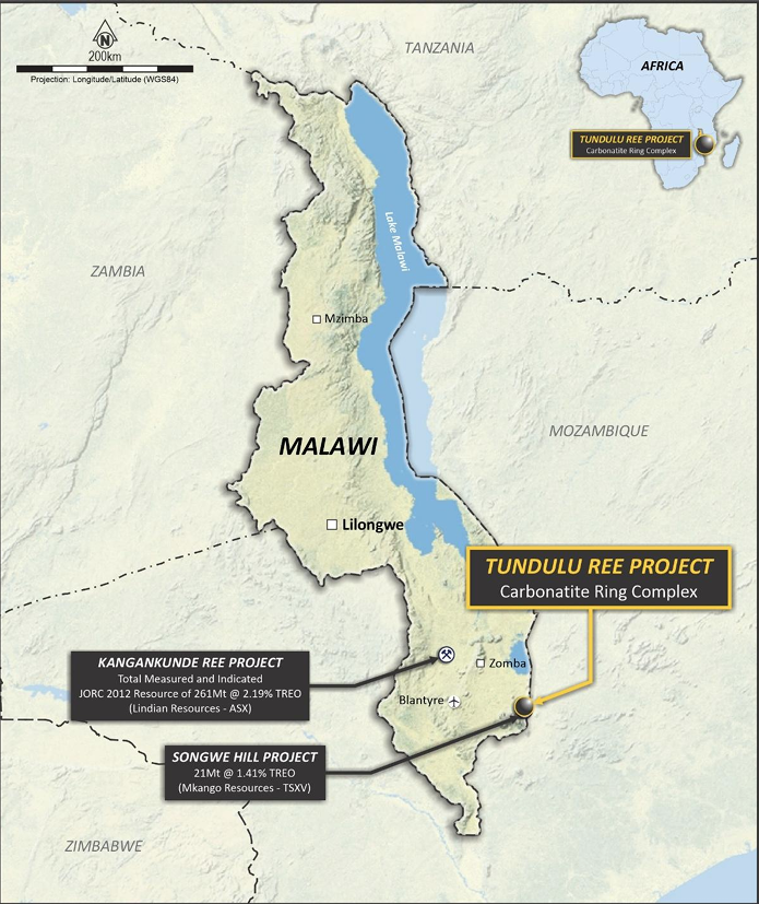 Tundulu Project Location