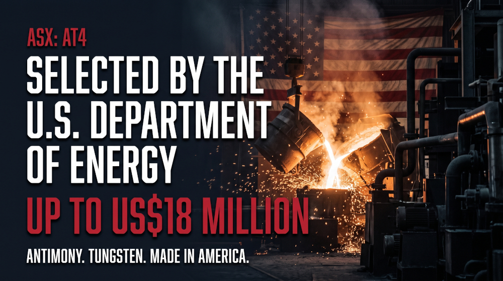 AT4 Selected by US Dept of Energy